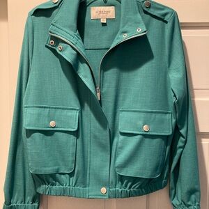 Women's Teal Utility Jacket